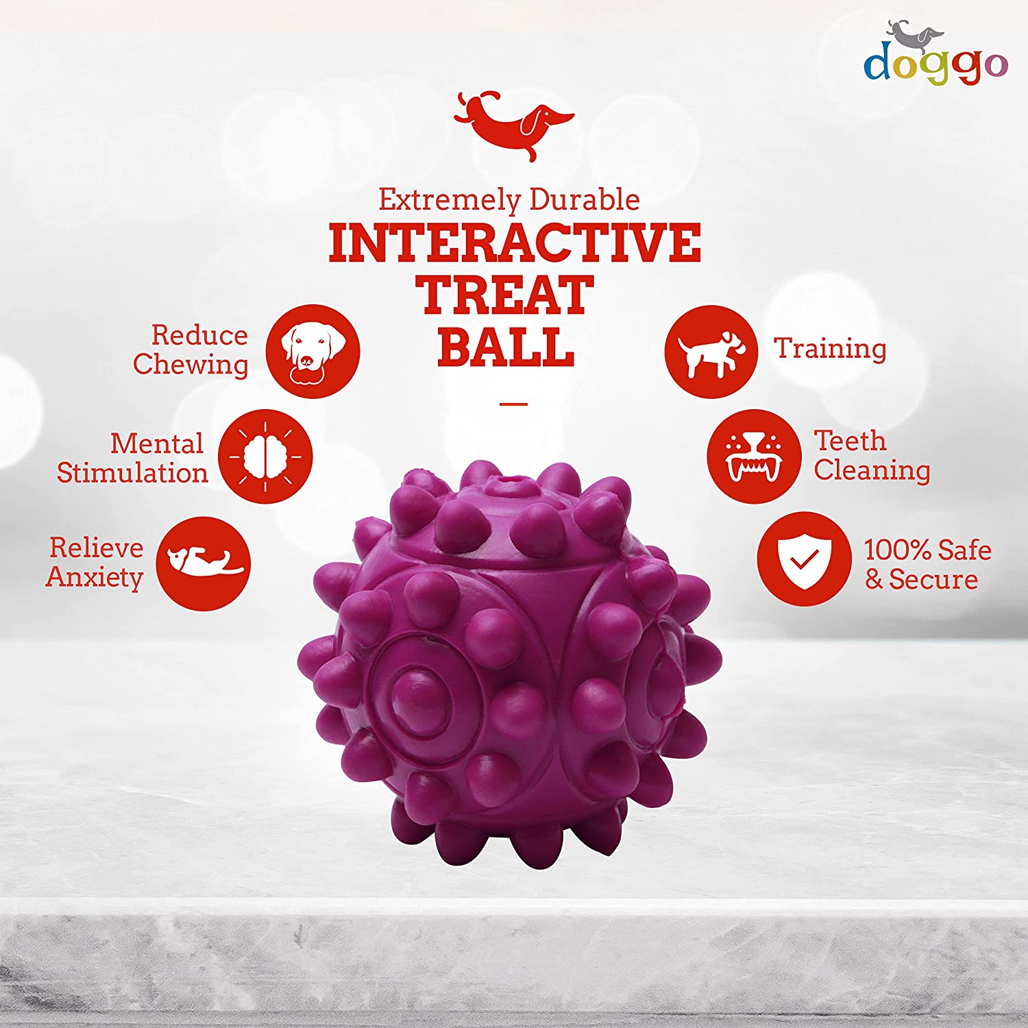 Interactive treat Ball
